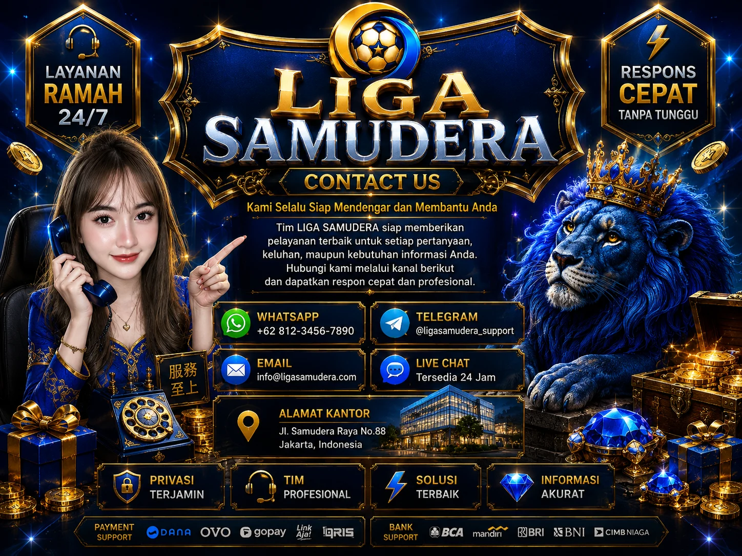 Hubungi LIGA SAMUDERA