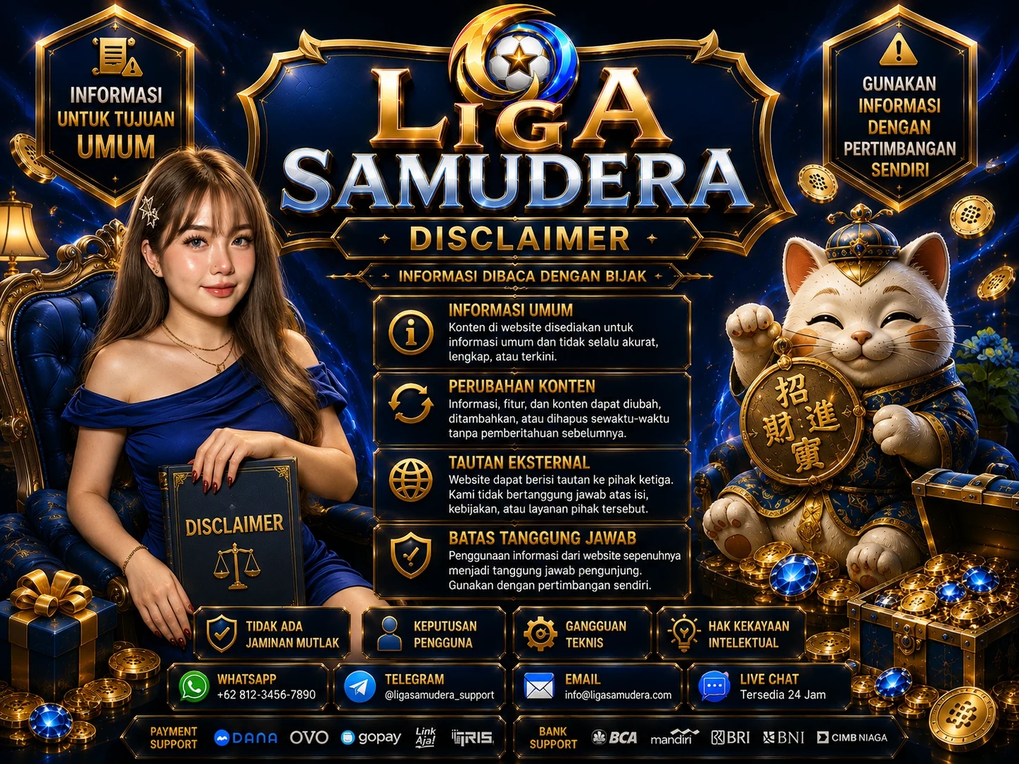 Disclaimer LIGA SAMUDERA